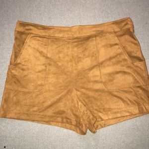 High waisted shorts